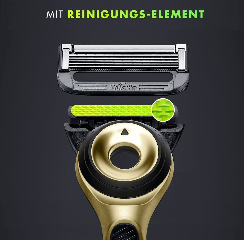 Bild: Gillette Champion Gold Edition Ersatzklingen 