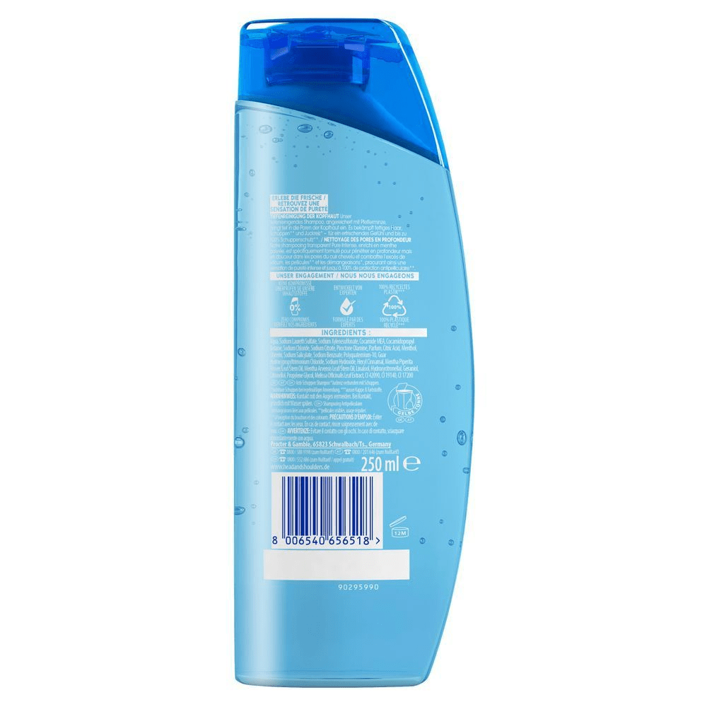 Bild: head & shoulders Anti-Juckreiz, Mit Pfefferminze Anti-Schuppen Shampoo 