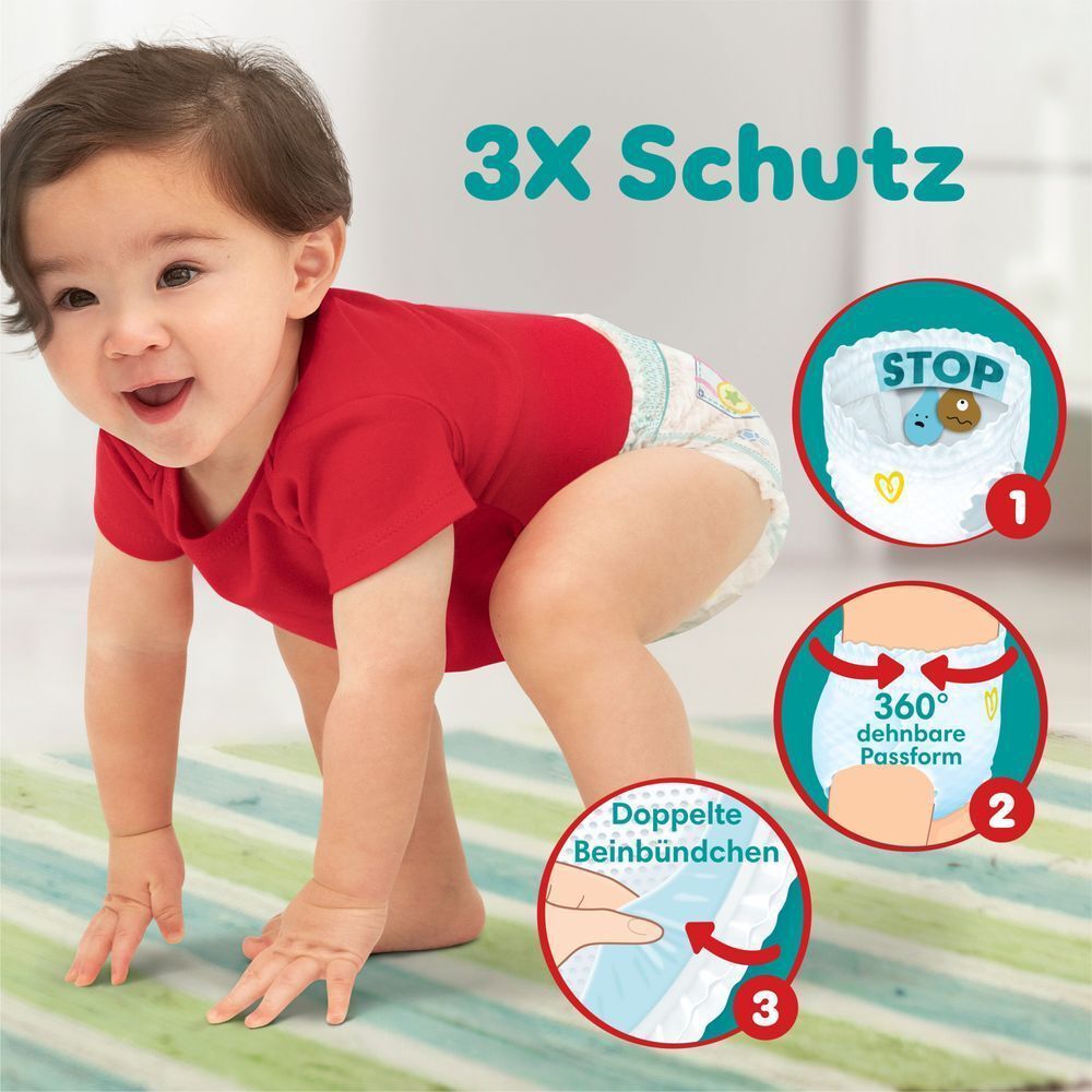 Bild: Pampers Baby-Dry Pants Größe 6, XXL PACK 