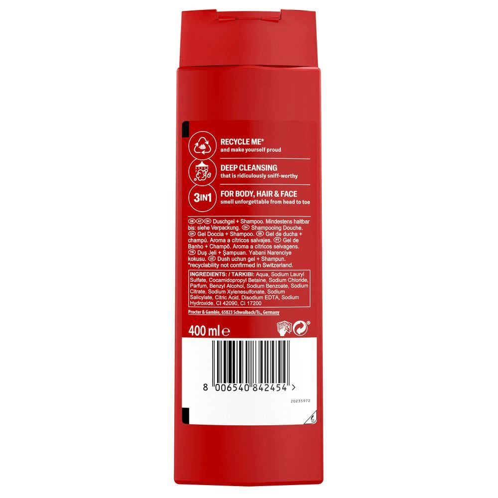 Bild: Old Spice Wolfthorn 3-in-1 Duschgel &amp; Shampoo für Männer 