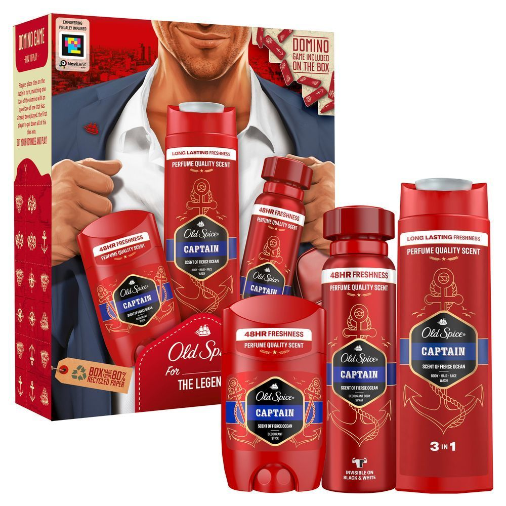 Bild: Old Spice Gentleman Geschenkset für Männer mit Captain 