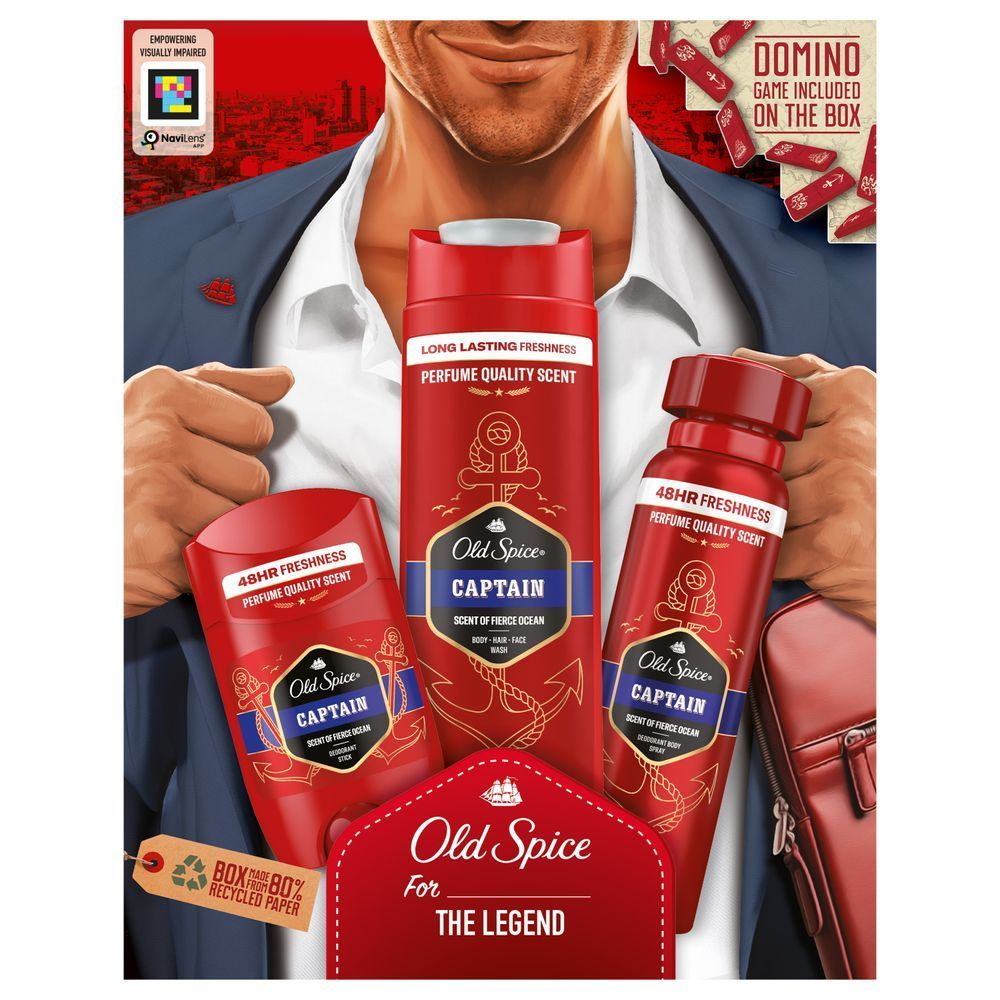 Bild: Old Spice Gentleman Geschenkset für Männer mit Captain 