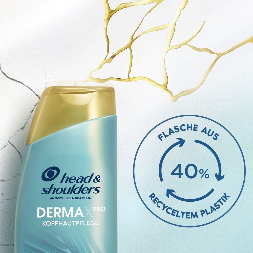 Bild: head & shoulders DERMAXPRO Tiefenwirksame Feuchtigkeit Anti-Schuppen Shampoo & Kopfhautpflege 