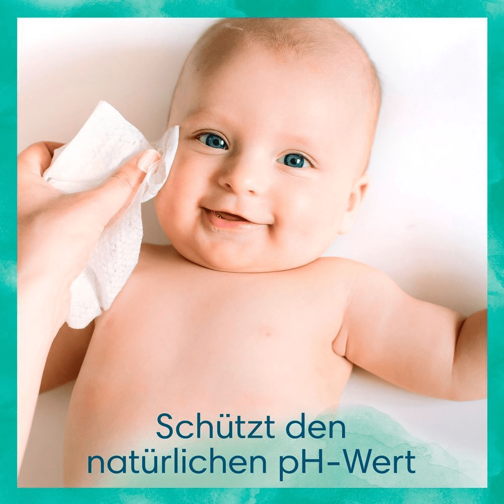 Bild: Pampers Harmonie Aqua Baby-Feuchttücher  6x48 