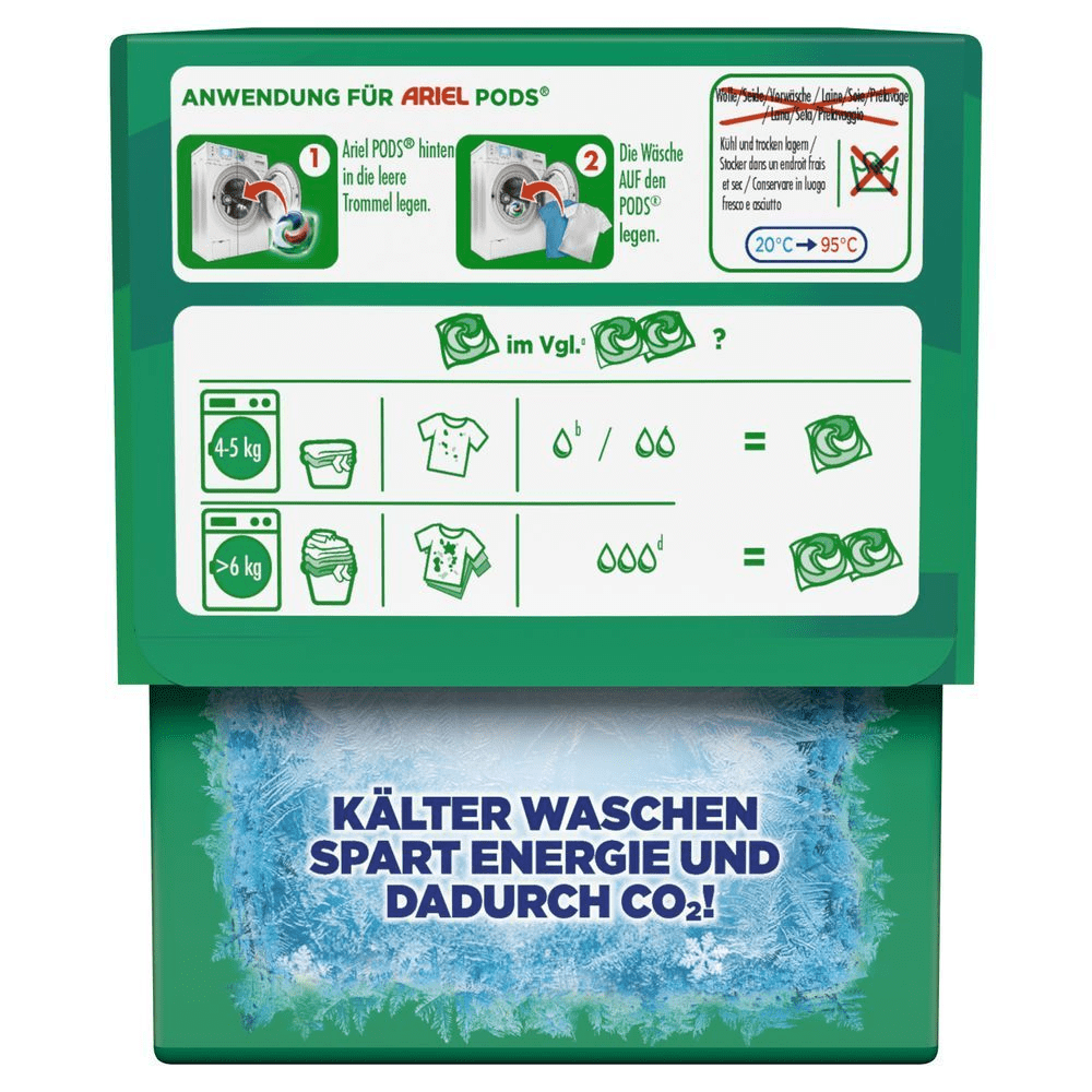 Bild: ARIEL All-in-1 PODS Flüssigwaschmittel-Kapseln 