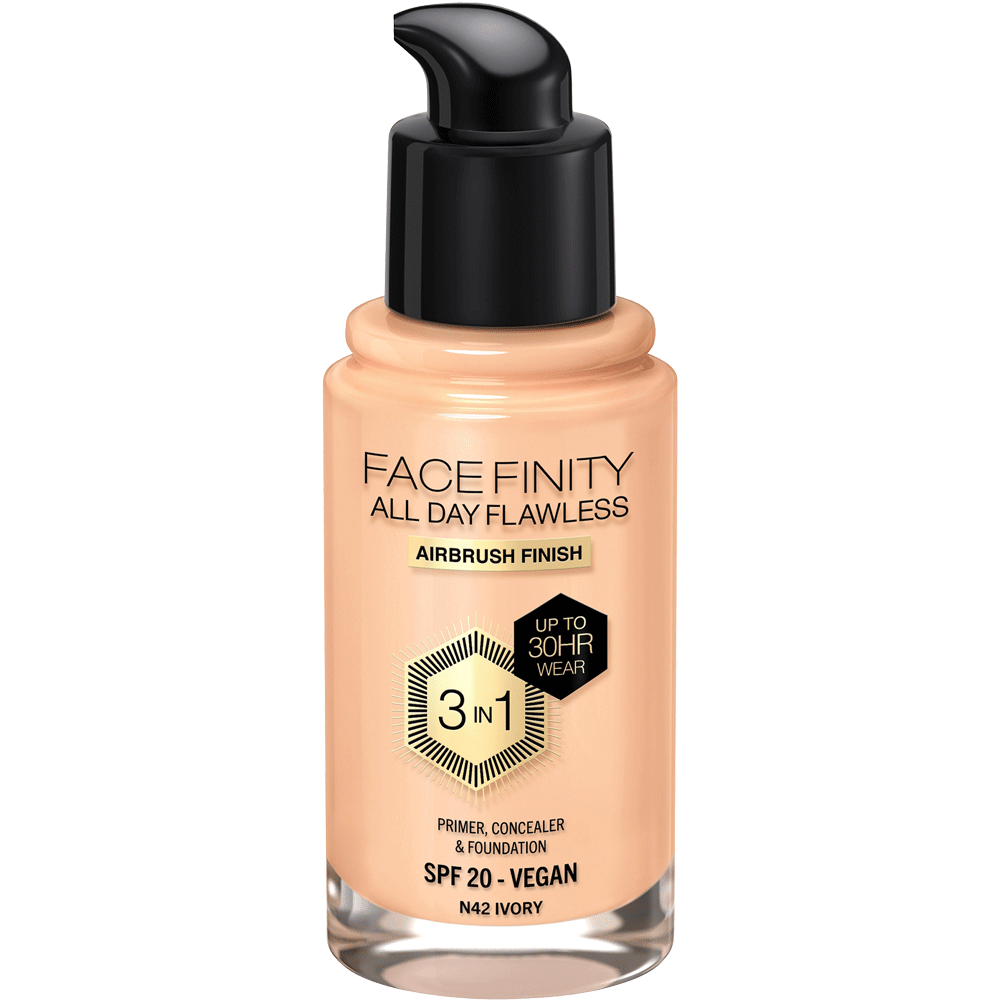 Bild: MAX FACTOR Facefinity All day flawless 3in1 Foundation ivory