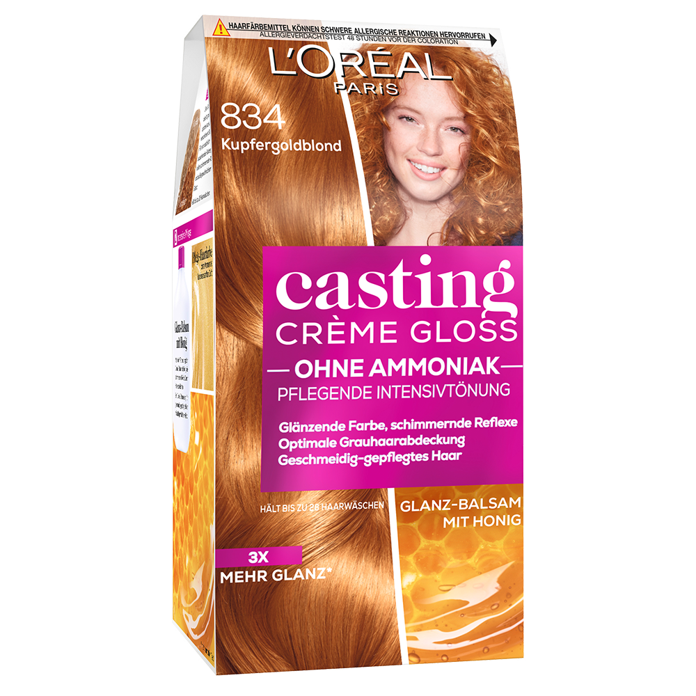 Bild: L'ORÉAL PARIS CASTING Crème Gloss kupfergoldblond