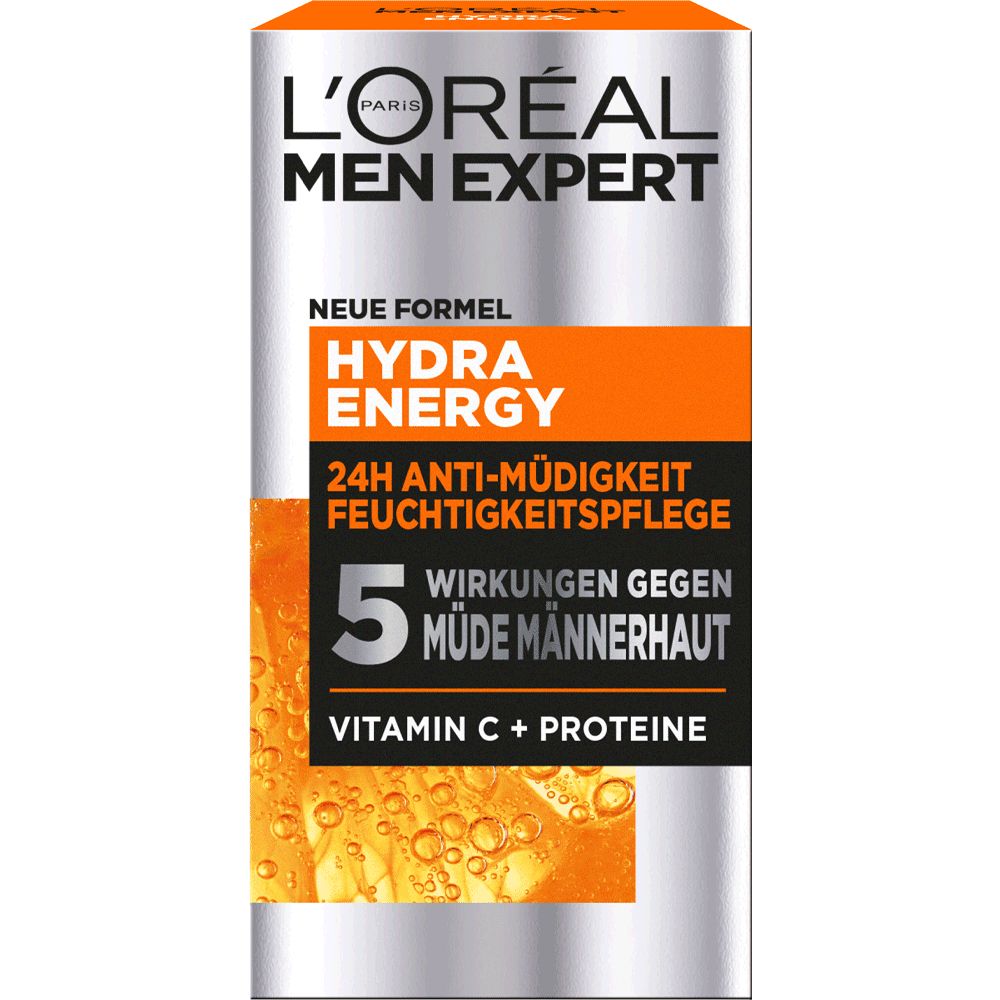 Bild: L'ORÉAL PARIS MEN EXPERT Hydra Energy Feuchtigkeitspflege 