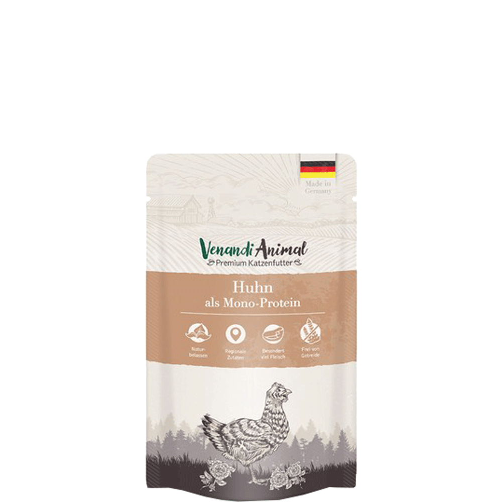 Bild: Venandi Animal Huhn als Monoprotein 