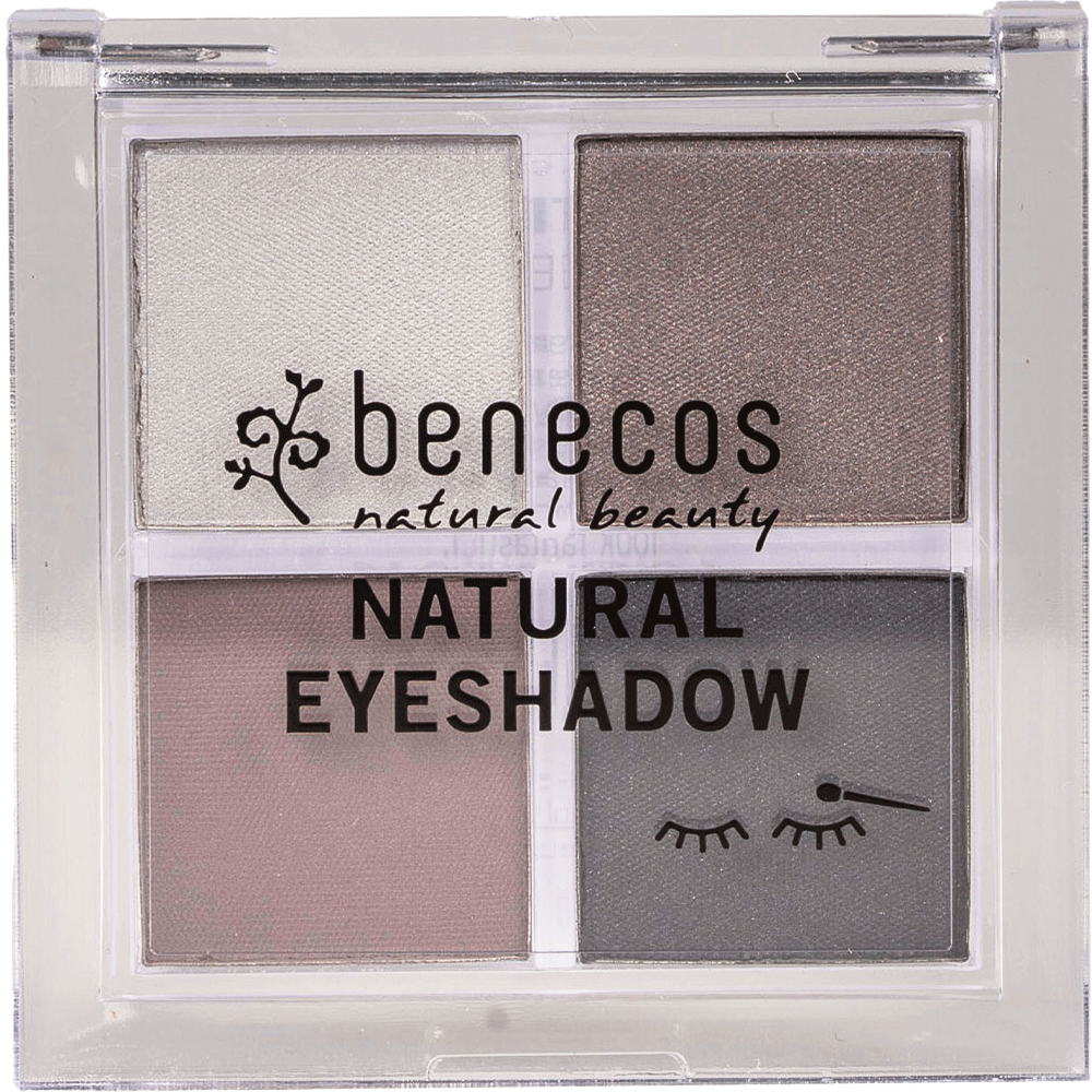 Bild: Benecos Natural Quattro Eyeshadow smokey eyes