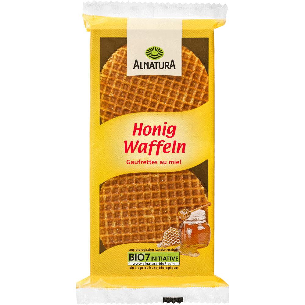 Bild: ALNATURA Honig Waffeln 