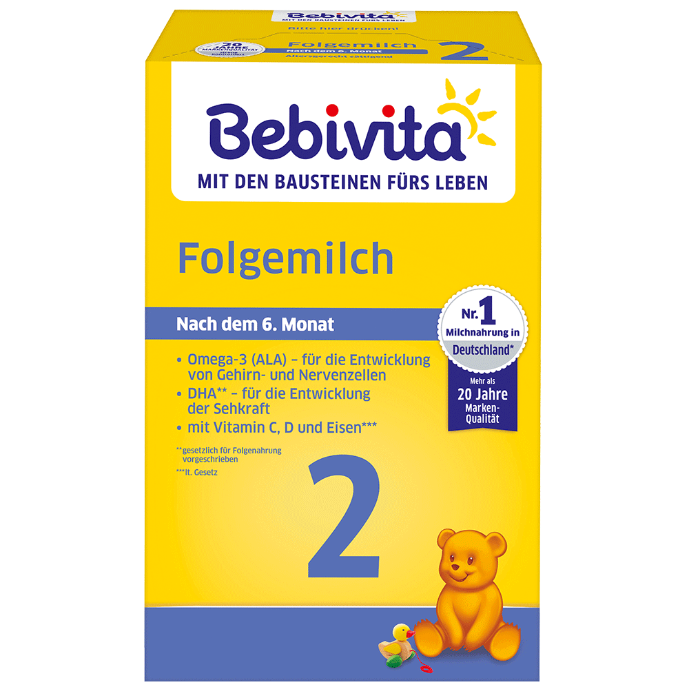 Bild: Bebivita 2 Folgemilch 