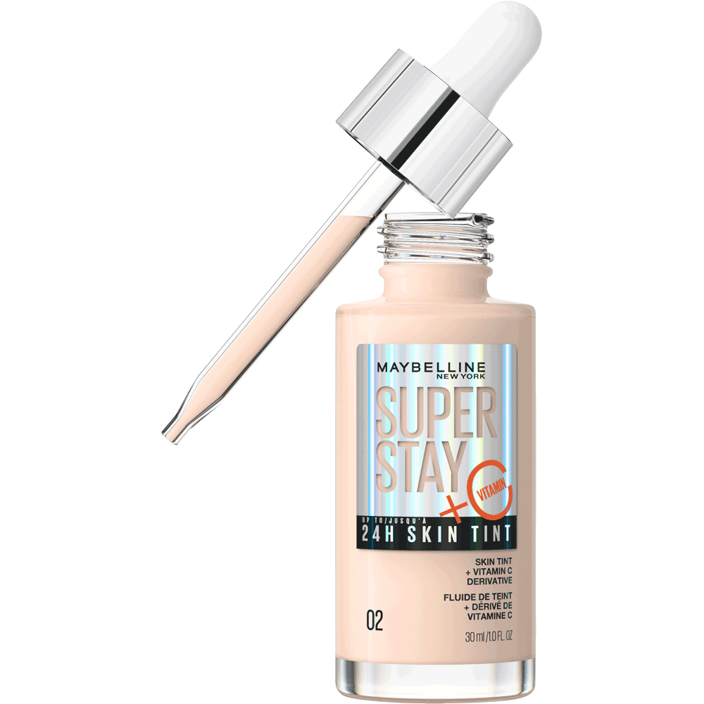 Bild: MAYBELLINE Super Stay 24H Skin Tint Foundation naked ivory