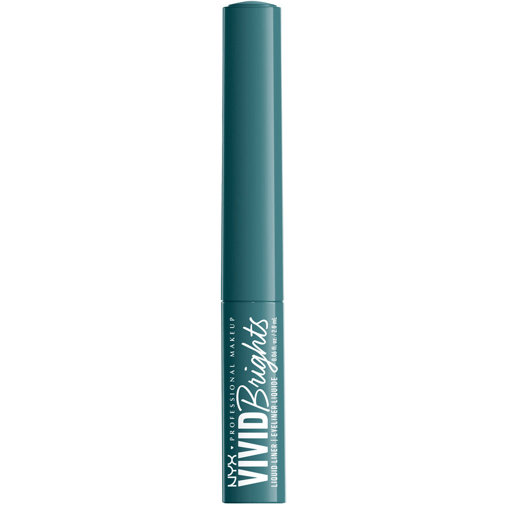 Bild: NYX Professional Make-up Vivid Bright Liquid Liner cyan slimp