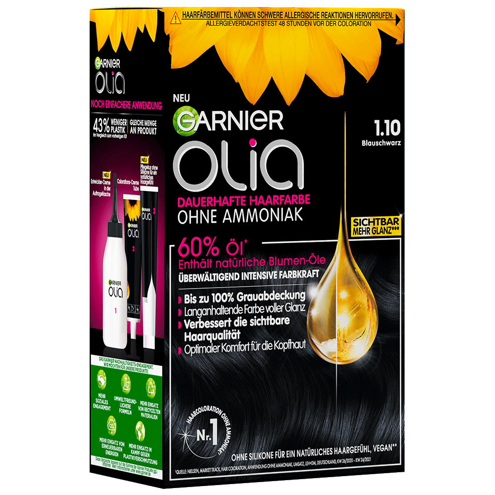 Bild: GARNIER Olia Olia Coloration black sapphire