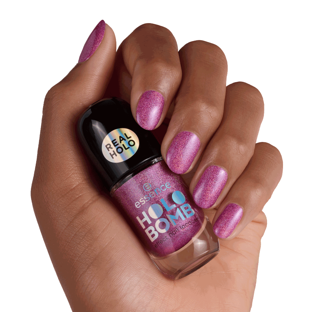 Bild: essence Nagellack Holo Bomb holo moly