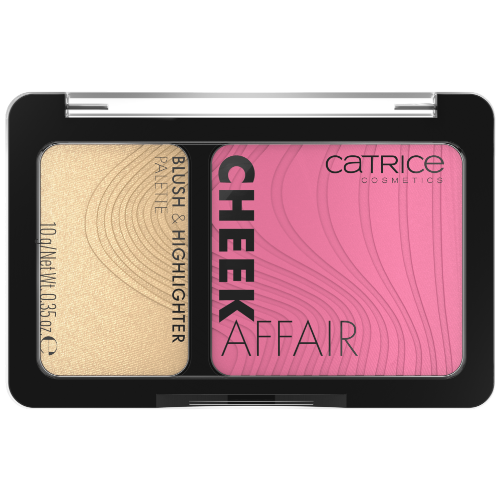 Bild: Catrice Cheek Affair Blush & Highlighter Palette love at first swipe