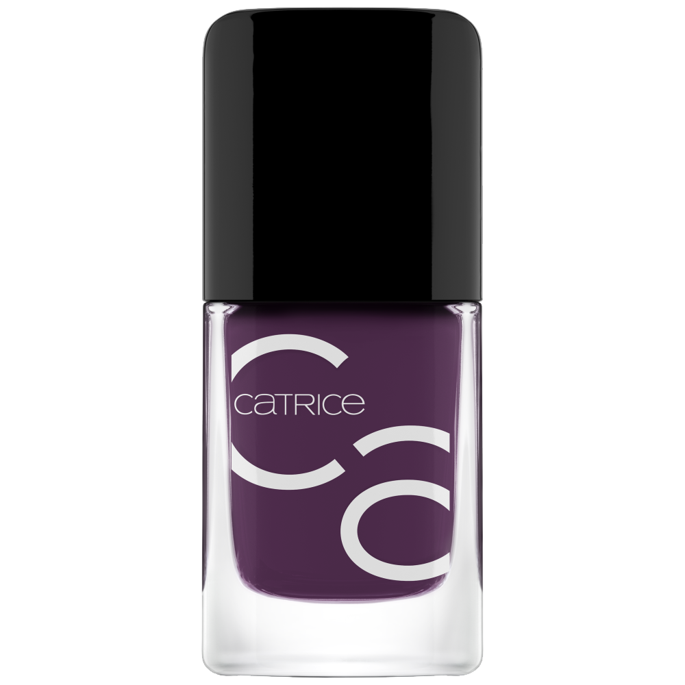 Bild: Catrice ICONAILS Gel Lacquer Nagellack purple pain