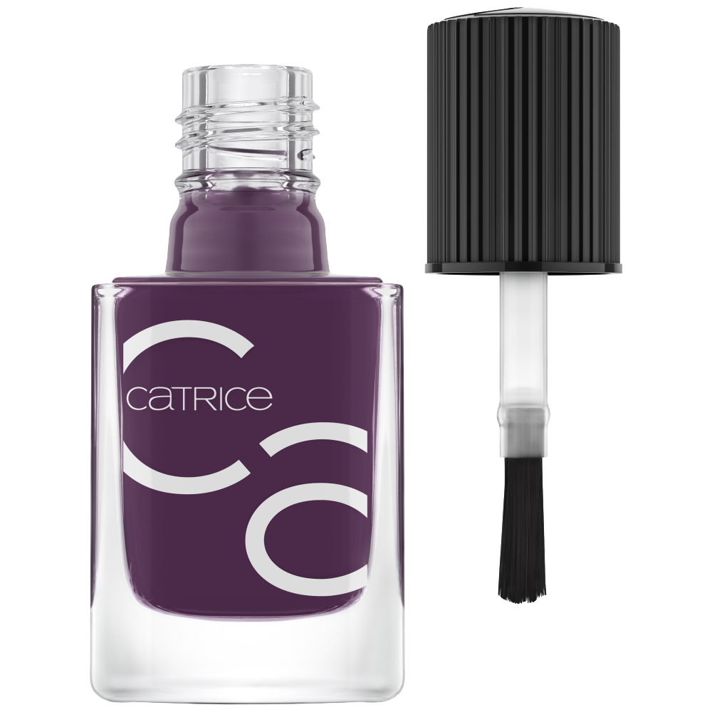 Bild: Catrice ICONAILS Gel Lacquer Nagellack purple pain