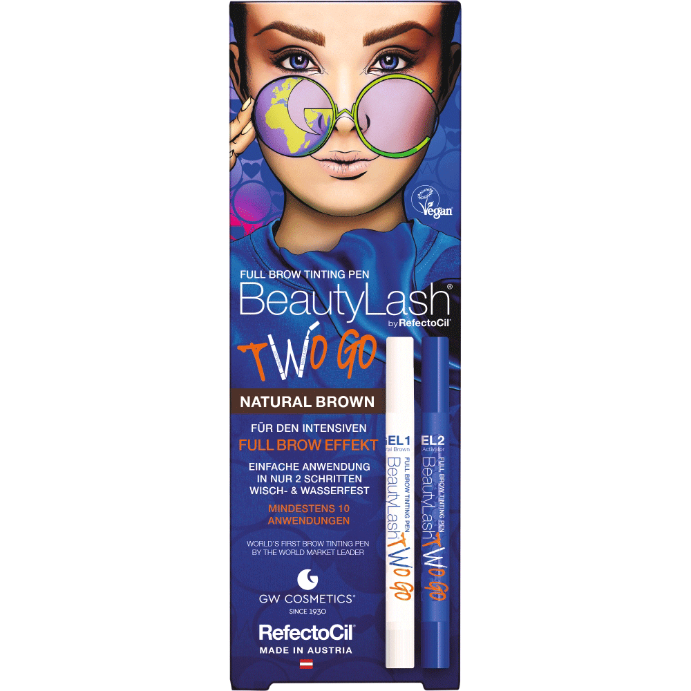 Bild: BeautyLash Two Go Full Brow Tinting Pen Natural Brown