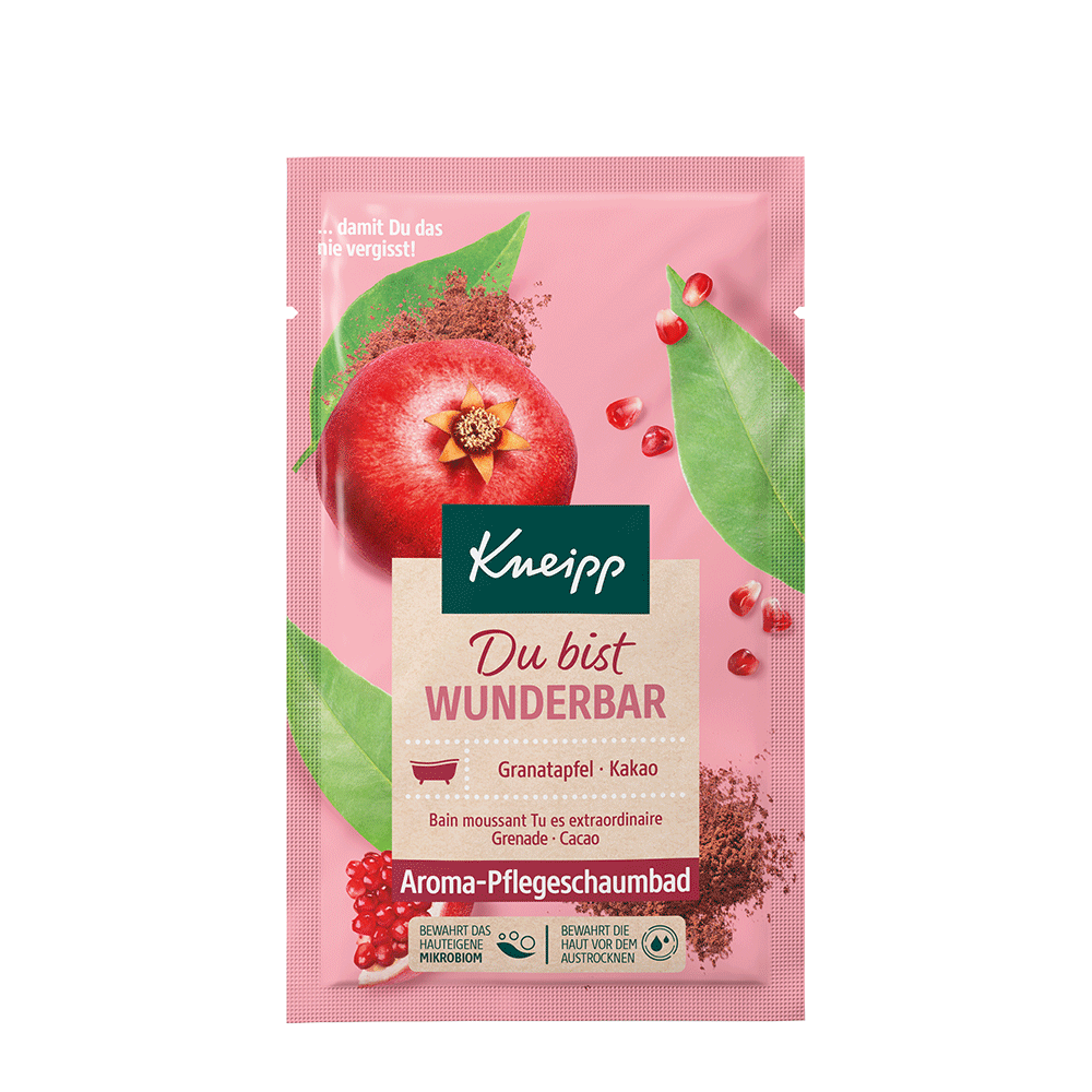 Bild: Kneipp Aroma Pflegeschaumbad Du bist Wunderbar 