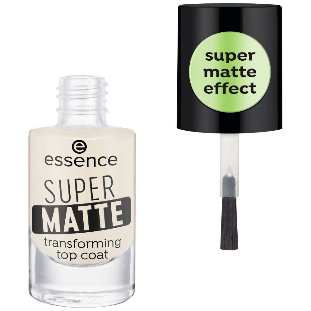 Bild: essence Super Matte Transforming Top Coat 