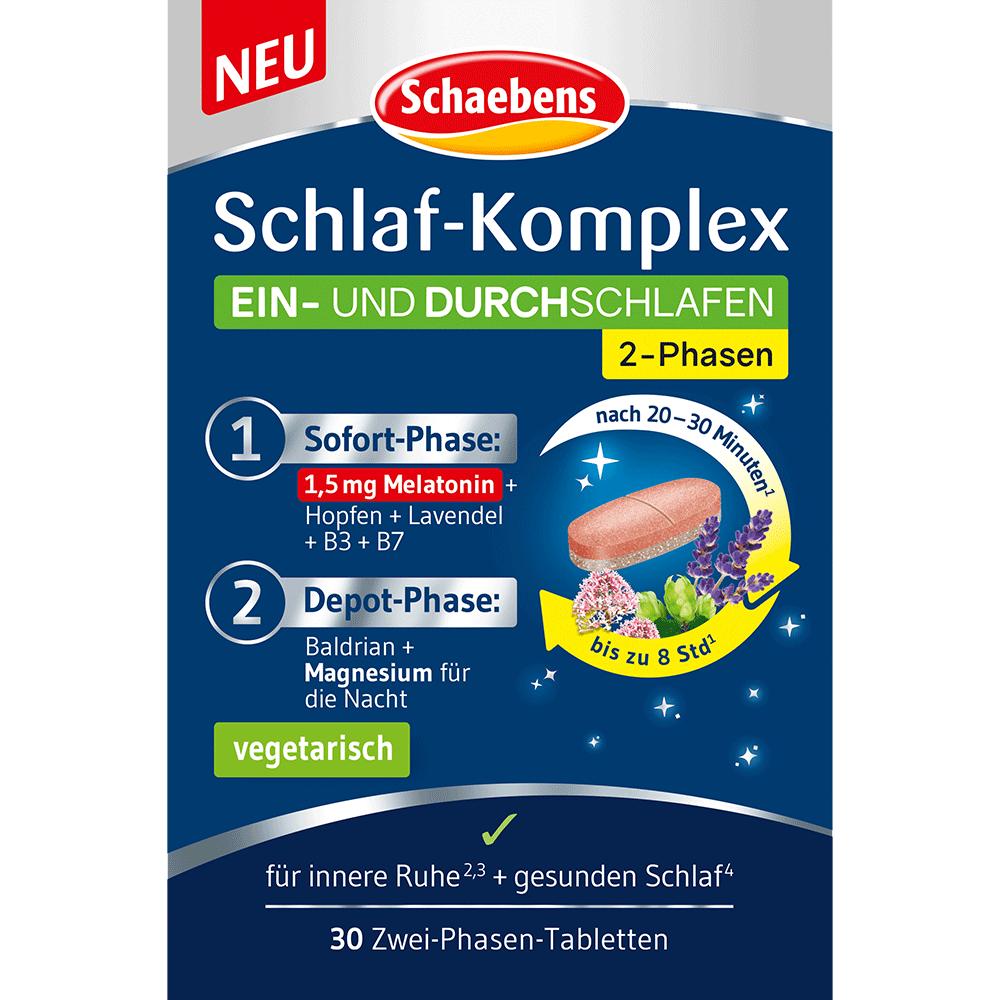 Bild: Schaebens Schlaf Komplex Ein- und Durchschlafen 