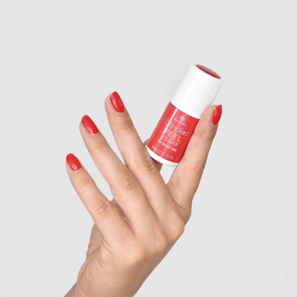 Bild: Alessandro Striplac Peel or Soak Nagellack Secret Red