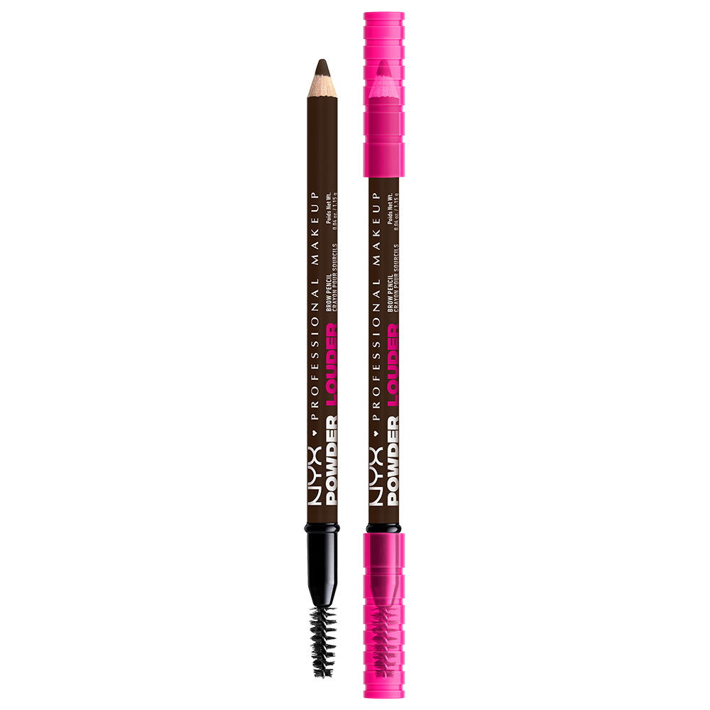 Bild: NYX Professional Make-up Powder Louder Brow Pencil Deep Brown