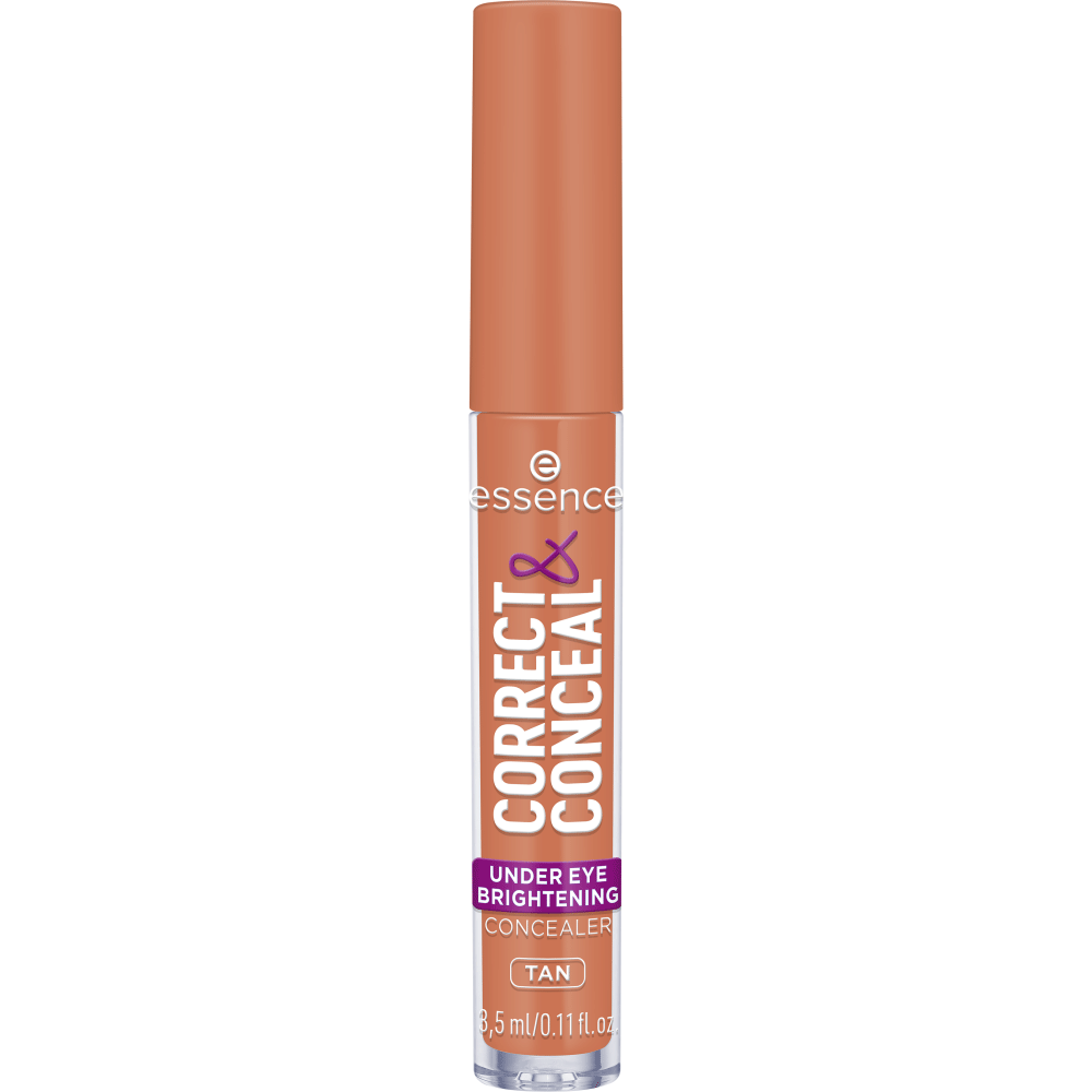 Bild: essence CORRECT & CONCEAL under eye brightening concealer Tan