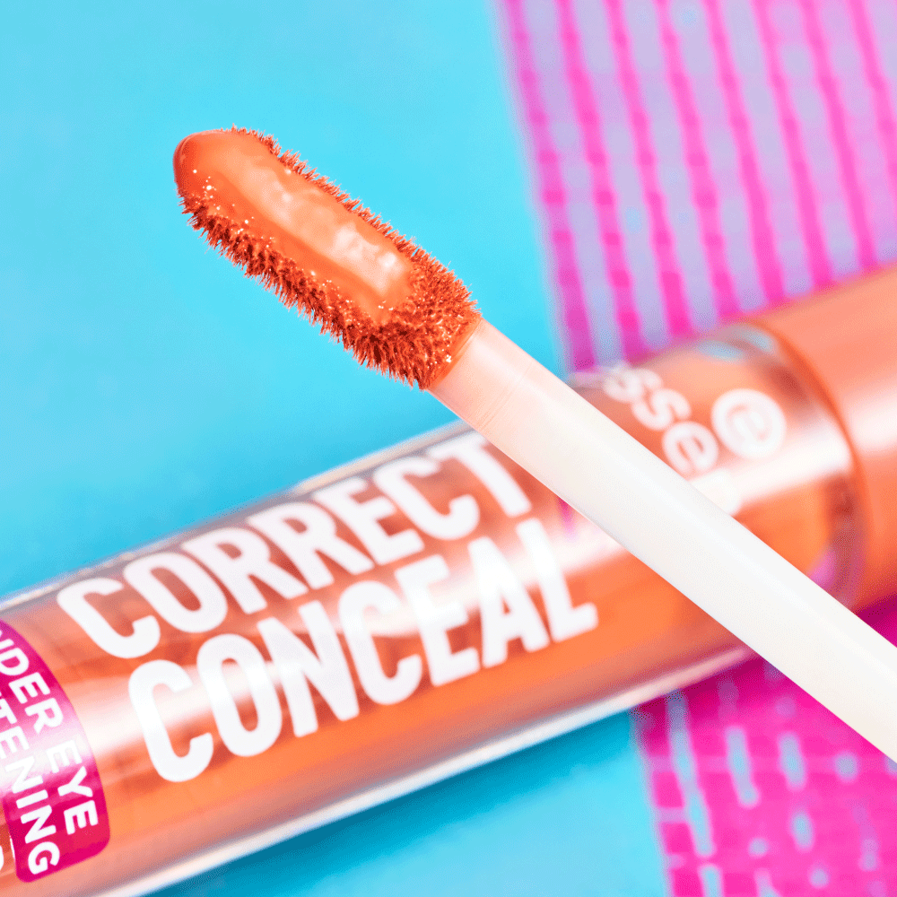 Bild: essence CORRECT & CONCEAL under eye brightening concealer Tan