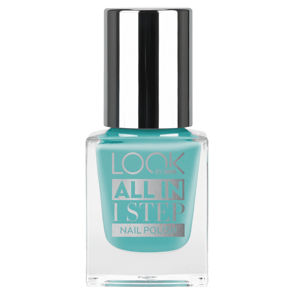 Bild: LOOK BY BIPA All In 1 Step Nagellack Aquamarin