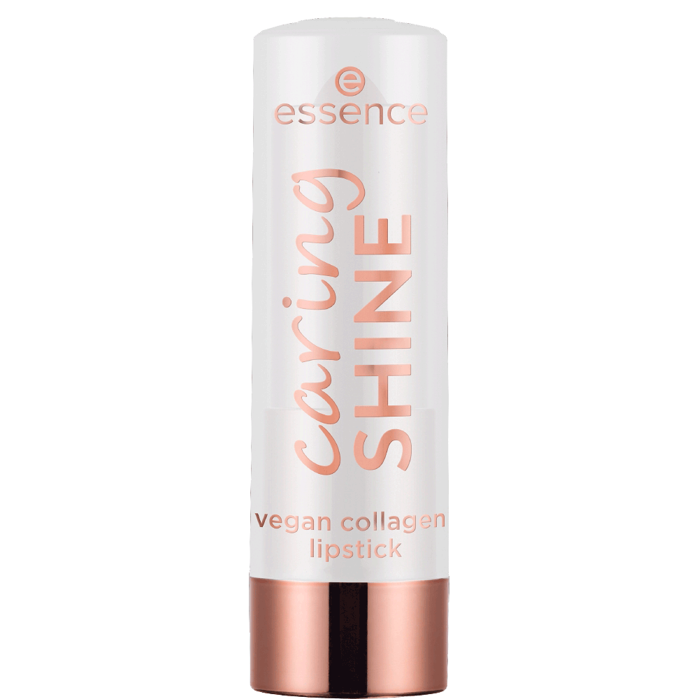 Bild: essence Shine vegan Collagen Lipstick My Advice