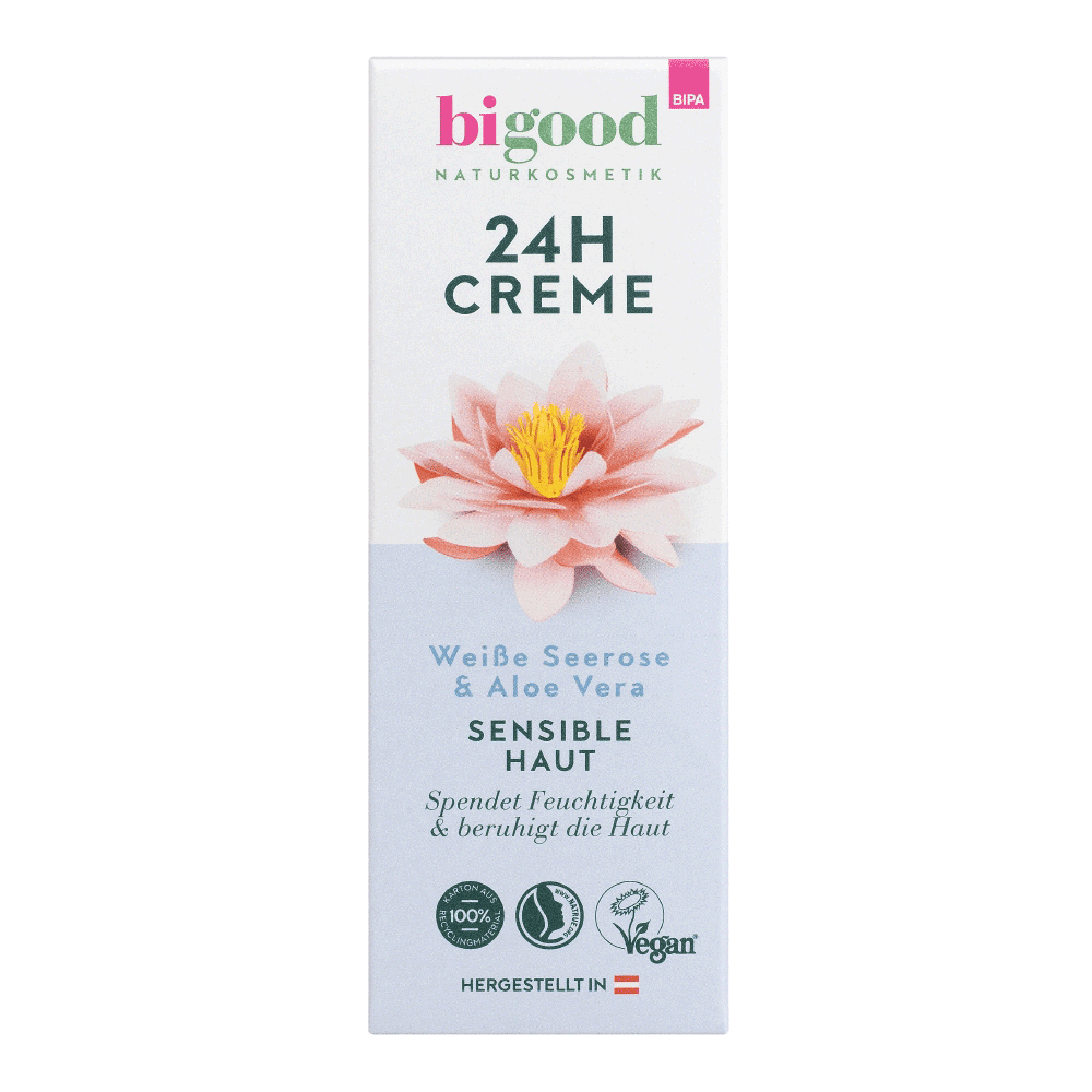 Bild: bi good 24h Creme Weiße Seerose & Aloe Vera 