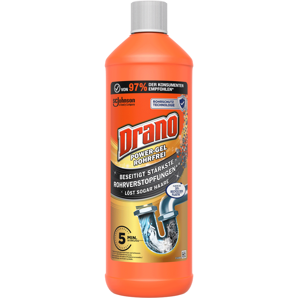 Bild: Mr Muscle Drano Max Power-Gel Rohrfrei 