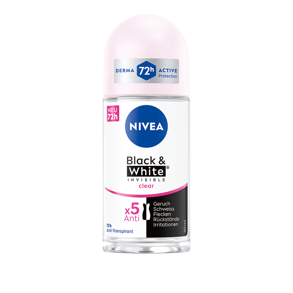 Bild: NIVEA Deo Roll On Black & White Clear 