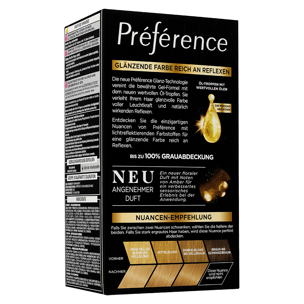 Bild: L'ORÉAL PARIS Préférence Haarfarbe naturblond