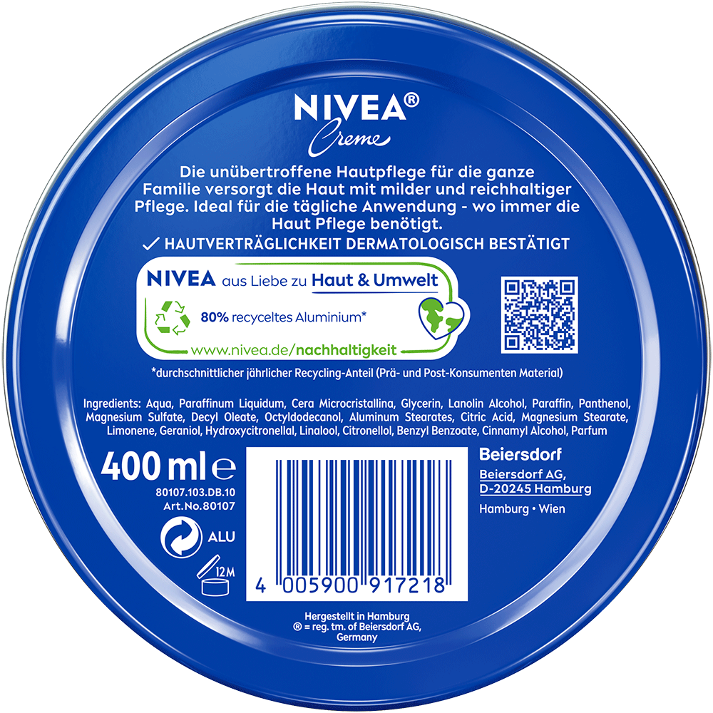 Bild: NIVEA Creme 400ml