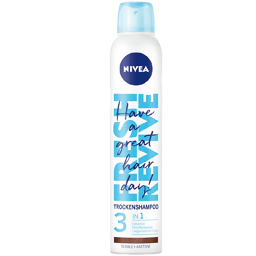 Bild: NIVEA Fresh Revive Trockenshampoo Dunkle Haartöne 