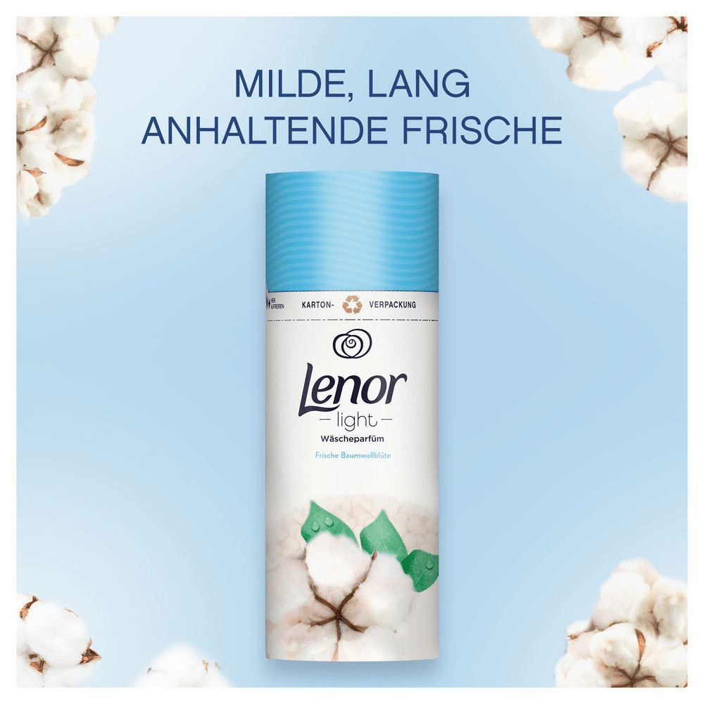 Bild: Lenor Light Wäscheparfüm Frische Baumwollblüte 