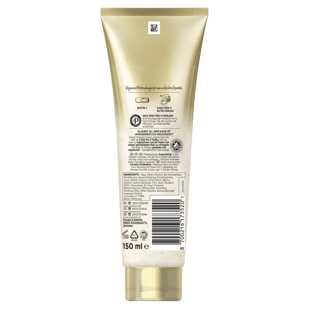 Bild: PANTENE PRO-V Molecular Bond Repair Tiefenwirksame Haarpflege mit Biotin 