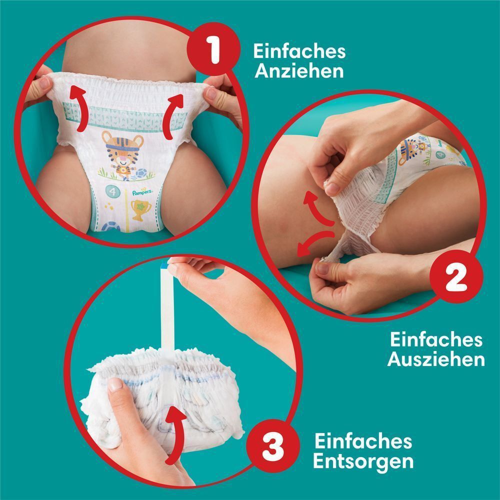 Bild: Pampers Baby-Dry Pants Größe 5, BIG PACK 