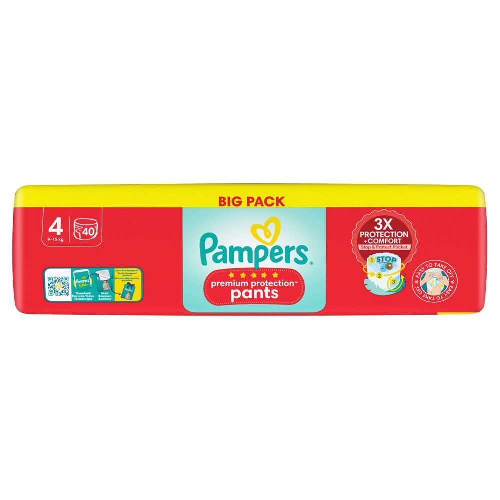 Bild: Pampers Premium Protection Pants Größe 4, BIG PACK 