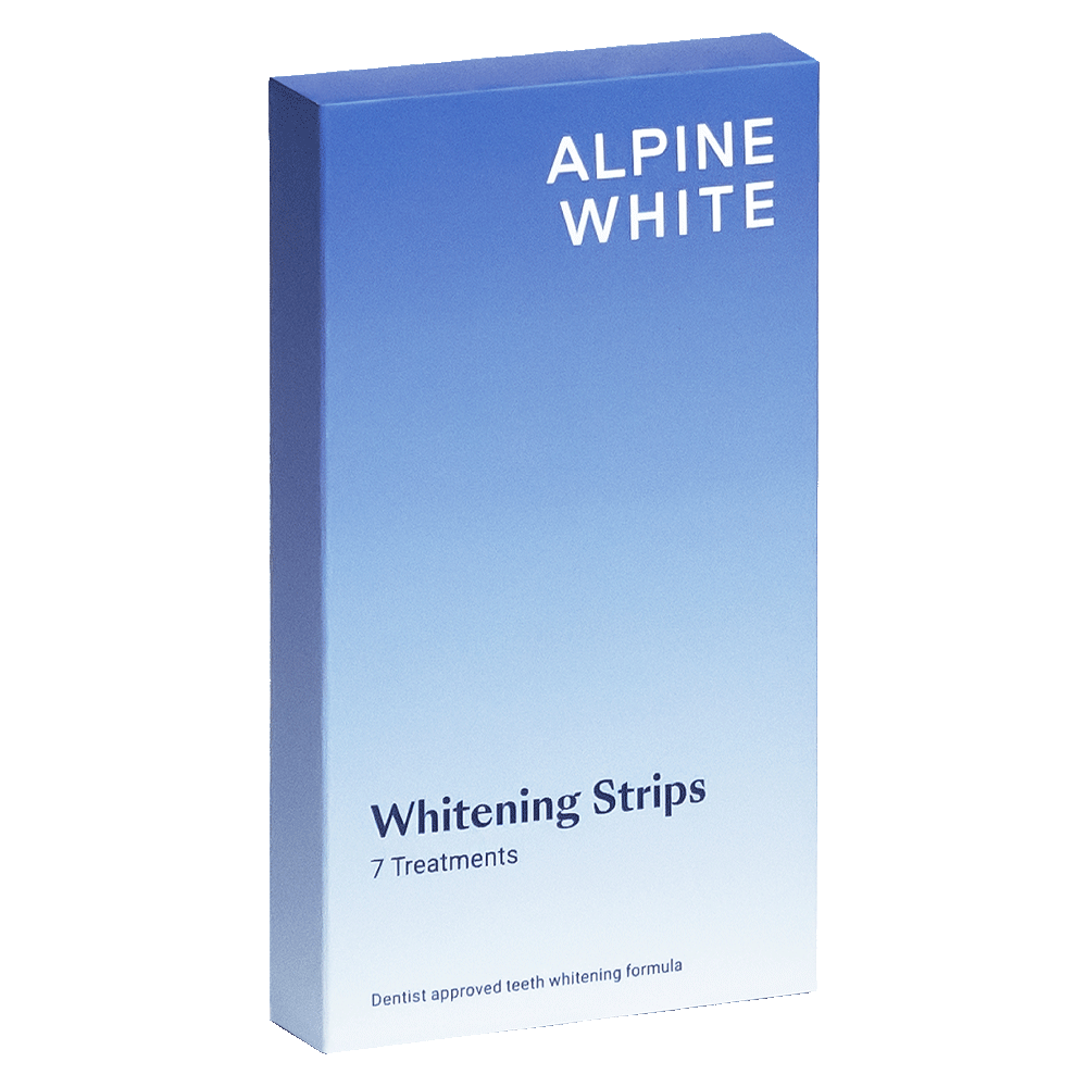 Bild: Alpine White Whitening Strips Zahnaufhellung 