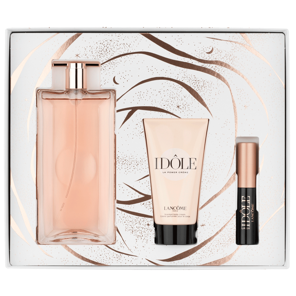 Bild: Lancôme Paris Idôle Geschenkset Eau de Parfum 50 ml + Bodylotion 50 ml + Mini Mascara 2.5 ml 