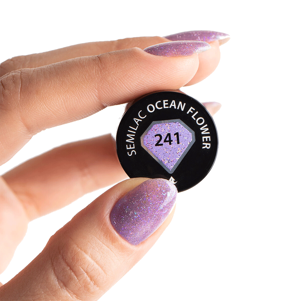 Bild: Semilac UV Nagellack Ocean Flower