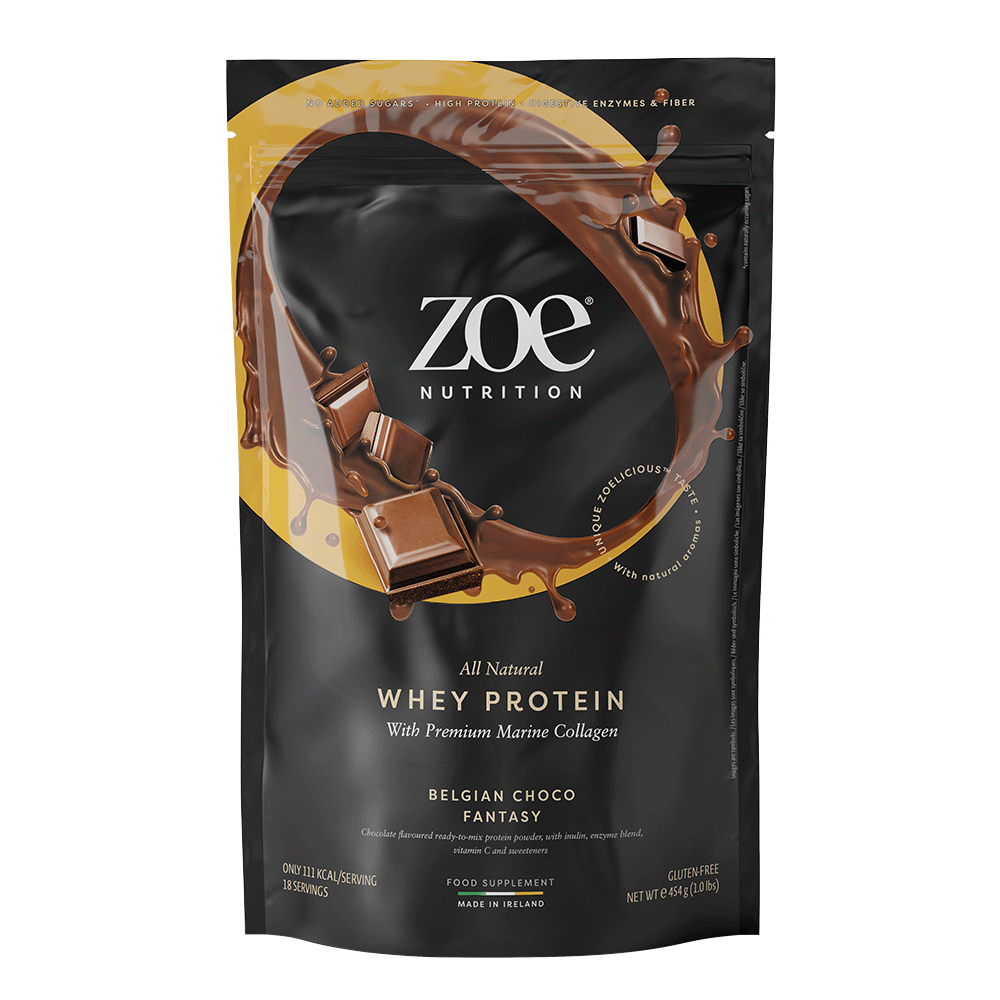 Bild: Zoe Whey Protein Belgian Choco Fantasy 