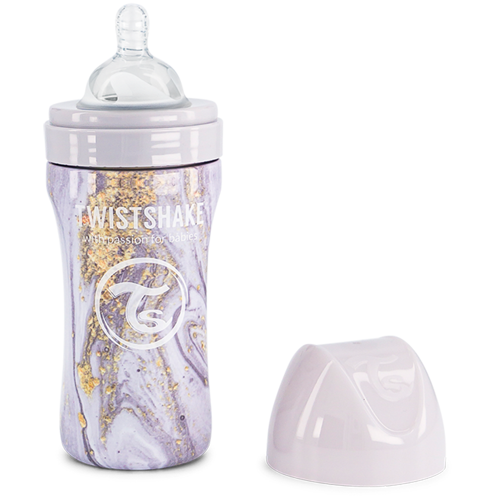 Bild: Twistshake Anti Colic Fläschchen Grau 