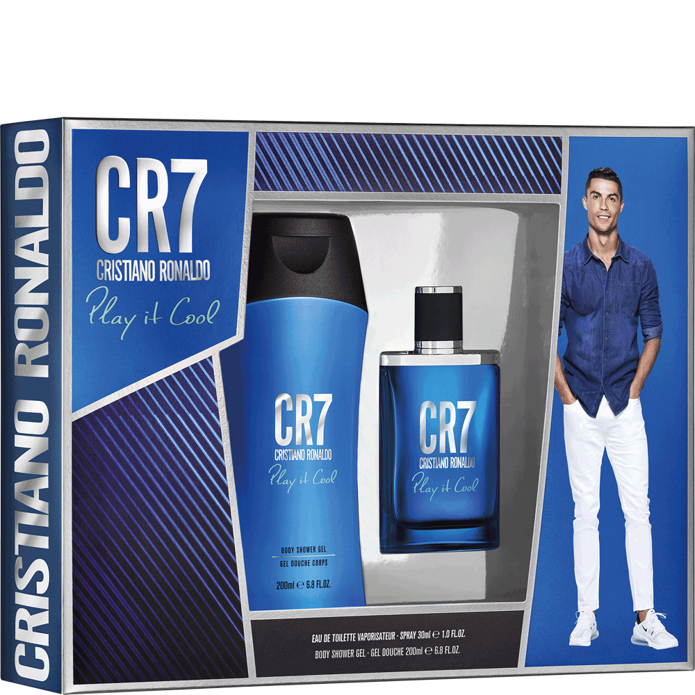 Bild: Cristiano Ronaldo CR7 Play It Cool Geschenkset Eau de Toilette 30 ml + Duschgel 200 ml 