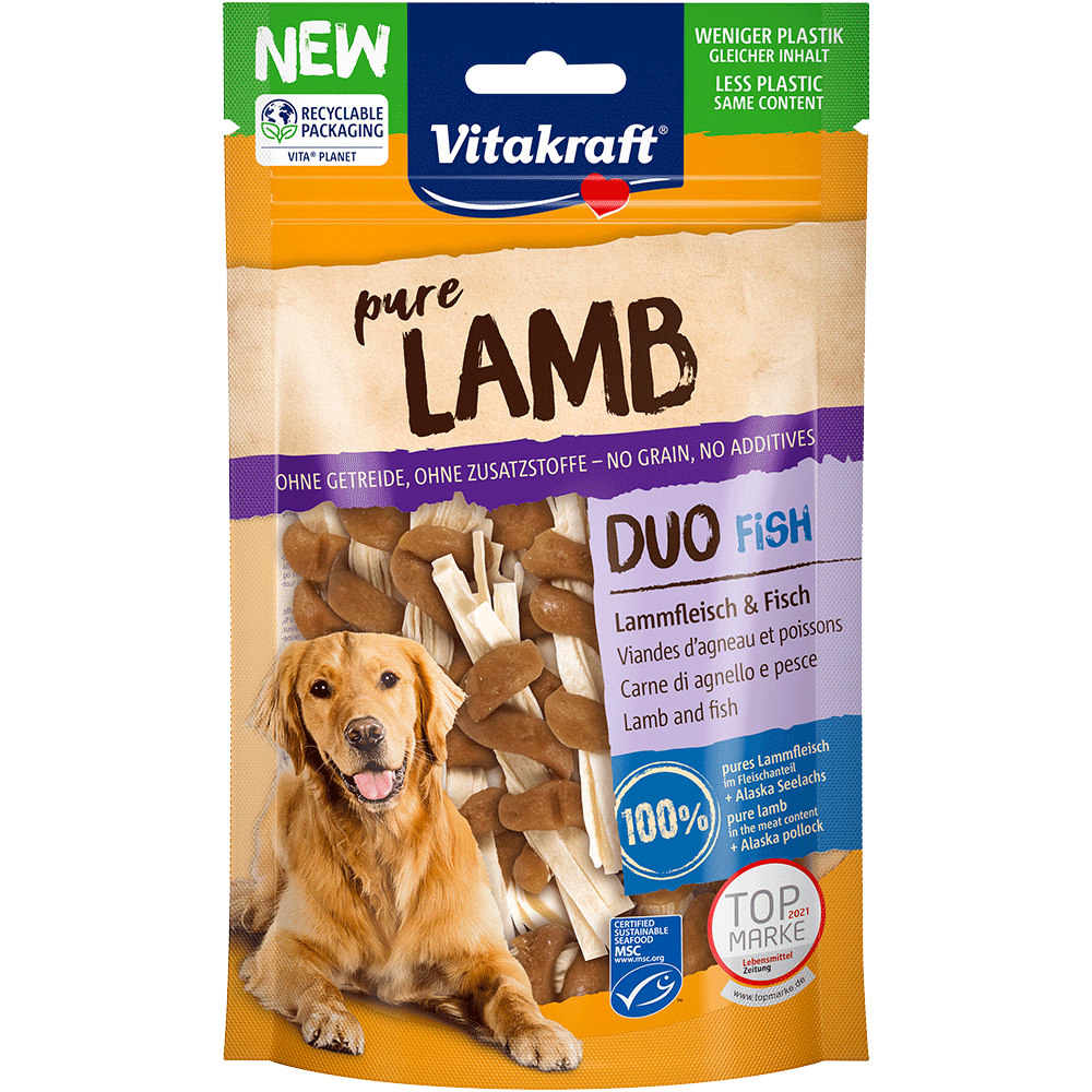 Bild: Vitakraft Pure Lamb Duo Fish Lammfleisch und Fisch 